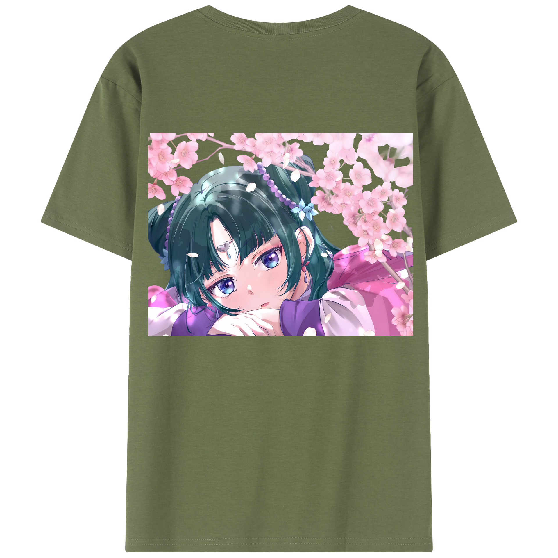 （画像用） 薬屋のひとりごと The Apothecary Diaries 綿100％半袖Tシャツ（背面プリント）
